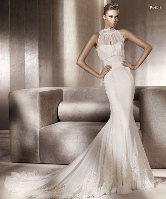 Abiti da sposa Manuel Mota per Pronovias 2012