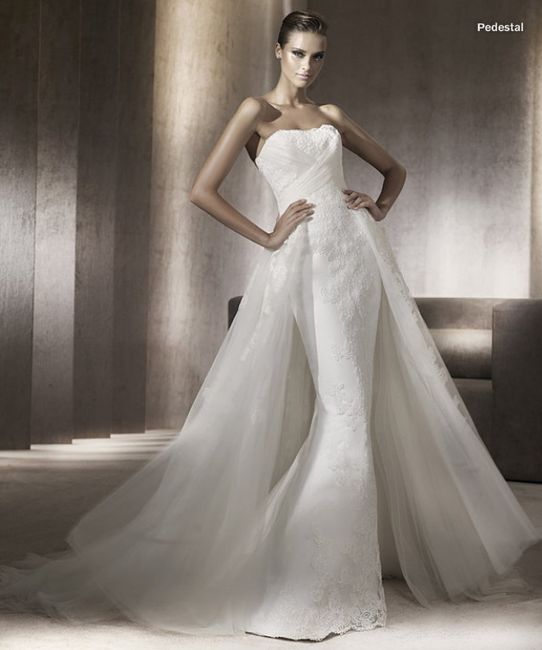 Pronovias 2012 collezione costuras