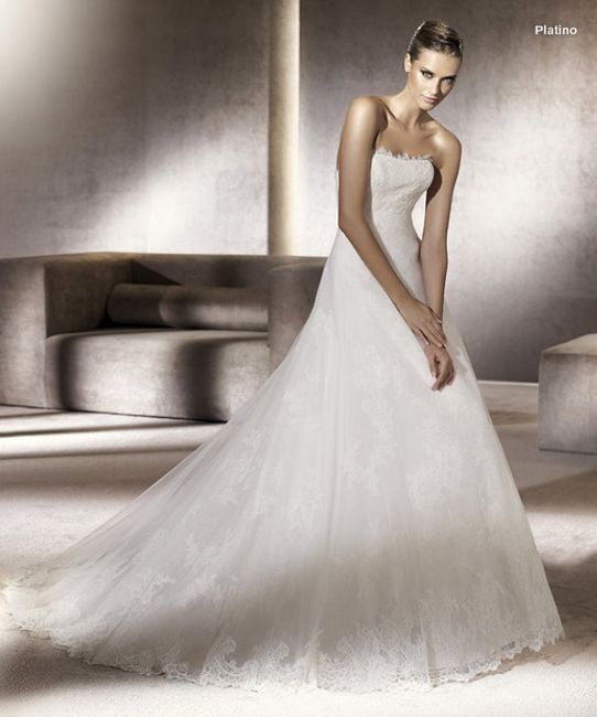 Pronovias 2012 collezione costuras