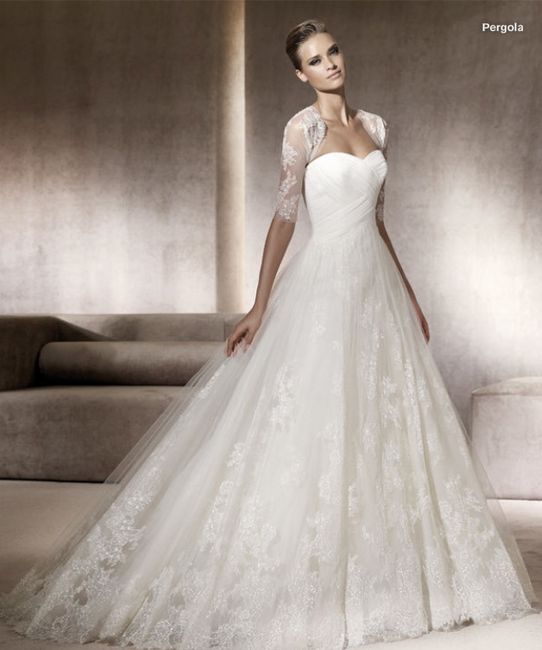 Pronovias 2012 collezione costuras