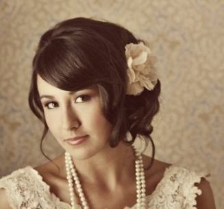 Acconciatura sposa retro