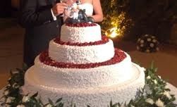 Torta nuziale a piani