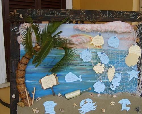 Tableau nozze mare