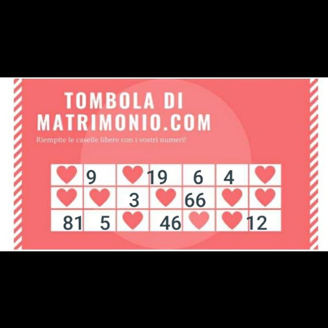 Condividi i tuoi numeri! 19