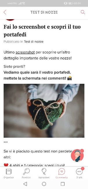 Fai lo screenshot e scopri il tuo portafedi - 1