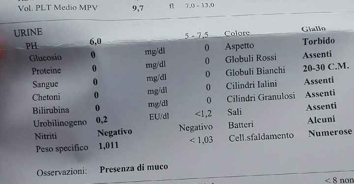 Esami urine help - 1