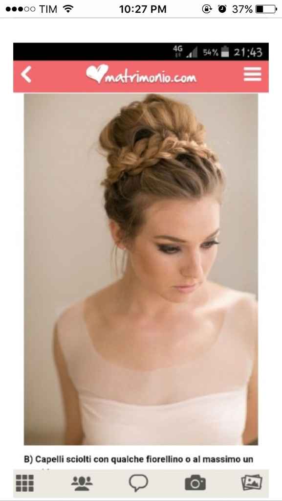Club della sposa "Capelli raccolti" - 1