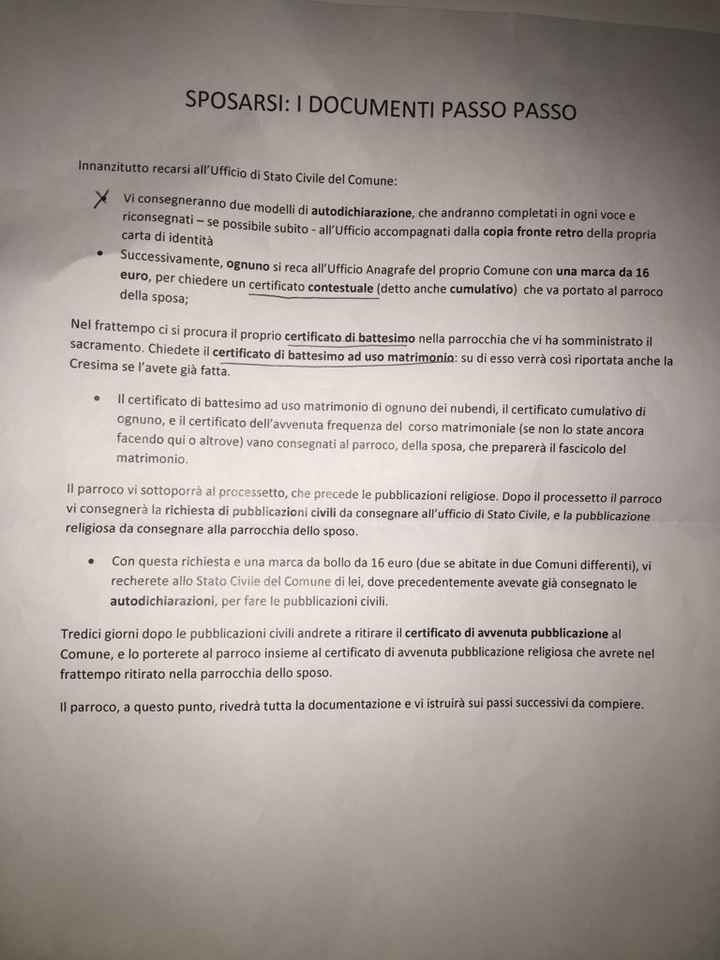 Per la promessa passo passo - 1