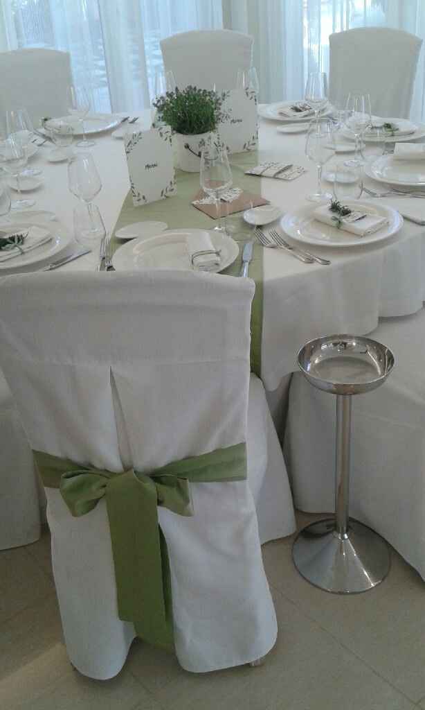 Runner verde... cerco idee per il centrotavola - 2