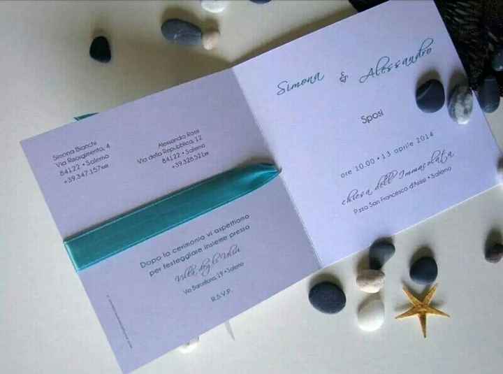 Numero di telefono sulle partecipazioni?? - 1