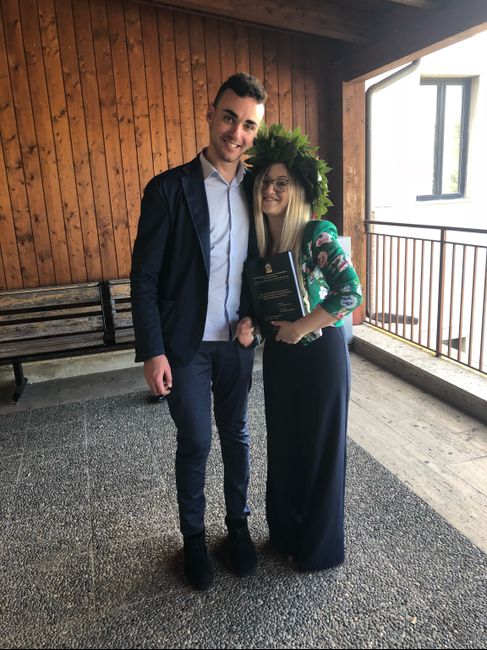 Un altro traguardo raggiunto insieme a lui 😍👩🏼‍🎓 - 1