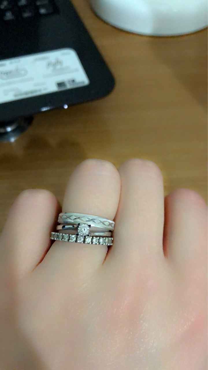  Anello di fidanzamento  più ti guardo più mi piaci - 1