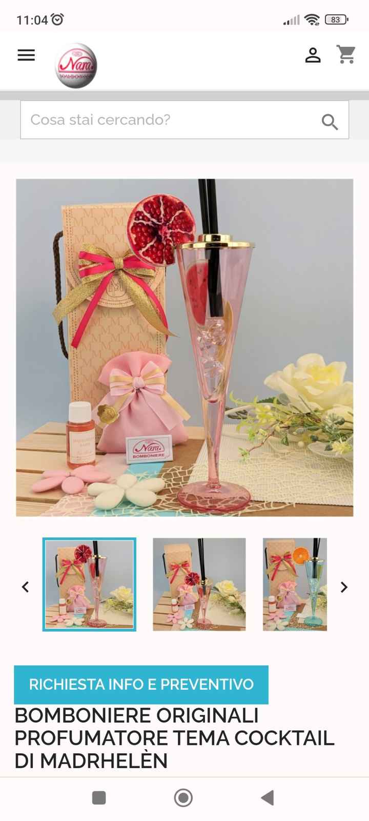 Bomboniere tema aperitivo - 1