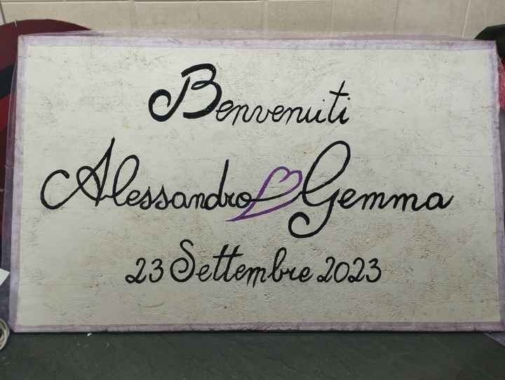 Wedding Welcome Sign Alternativi ❤️ - 1
