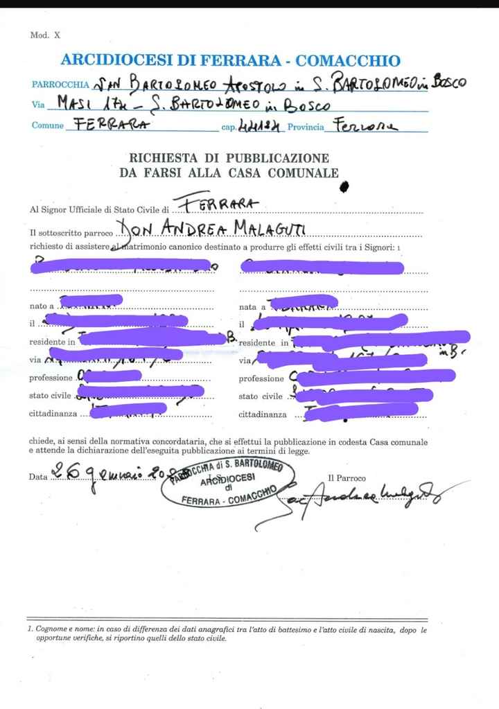 Pubblicazioni comune - 1