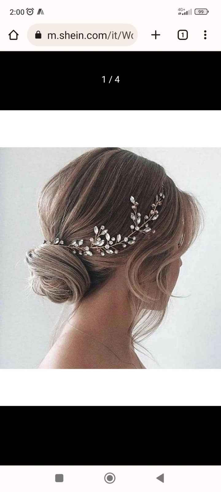 Cerchietto simil dea greca - 1