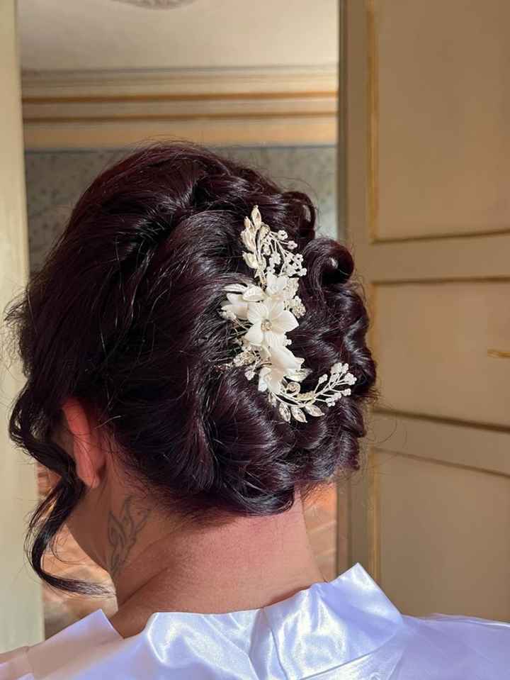 Acconciature con velo lungo - 1