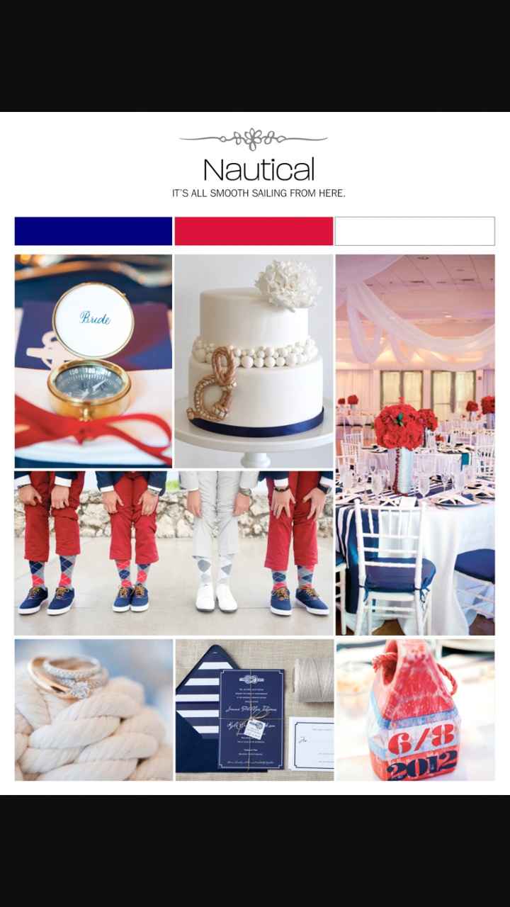 Chi ha scelto blu e rosso come colori per il matrimonio? help - 1