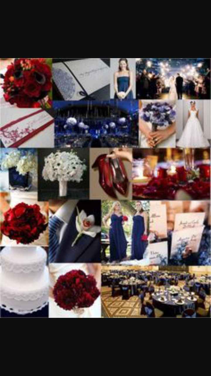 Chi ha scelto blu e rosso come colori per il matrimonio? help - 6