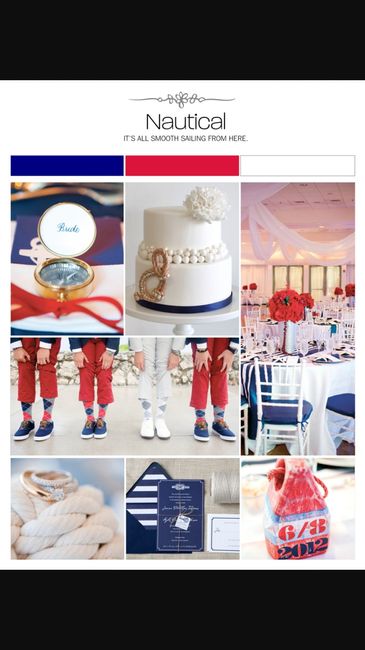 Chi ha scelto blu e rosso come colori per il matrimonio? help - 1