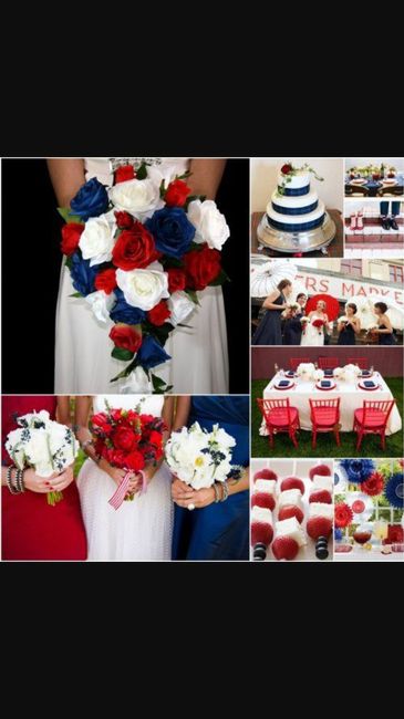 Chi ha scelto blu e rosso come colori per il matrimonio? help - 10