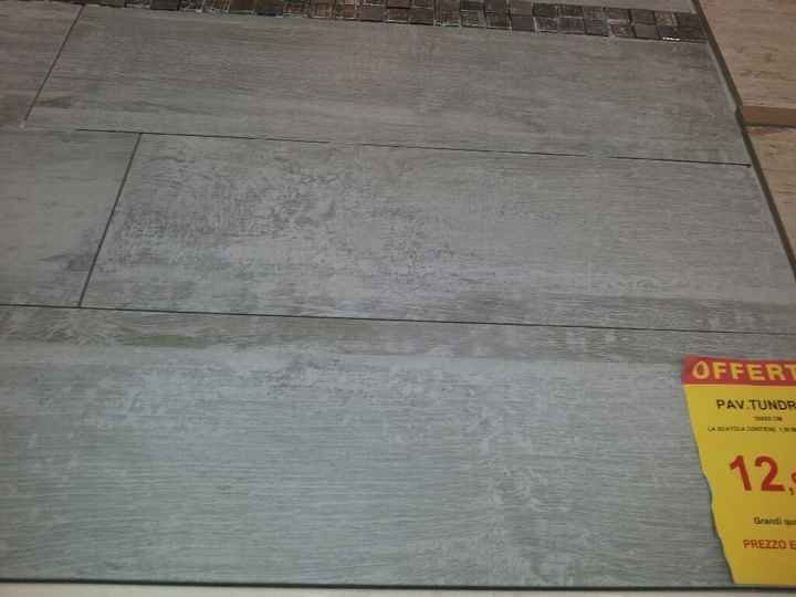 Top in laminato cemento dogato - 1