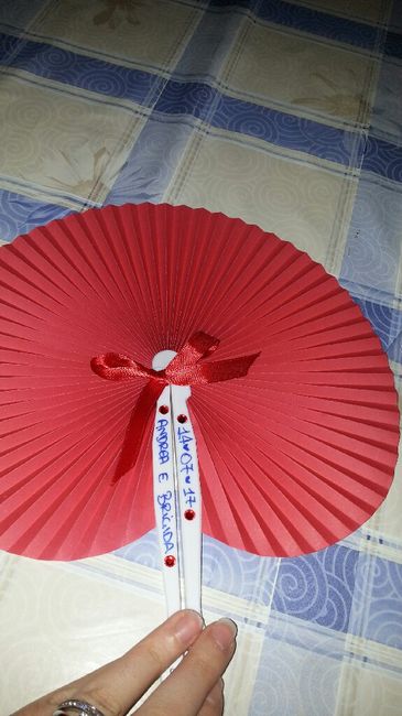 Ed ecco i miei coni porta riso e ventagli - 5