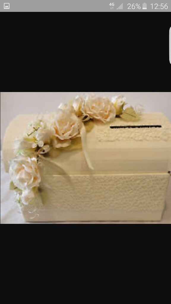 Torta porta buste - 1