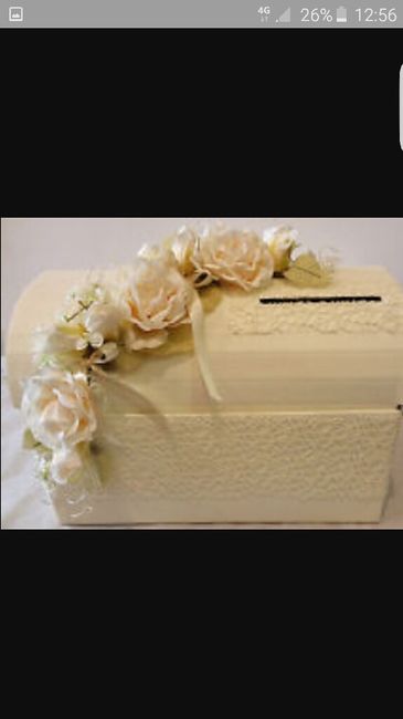 Torta porta buste - 1