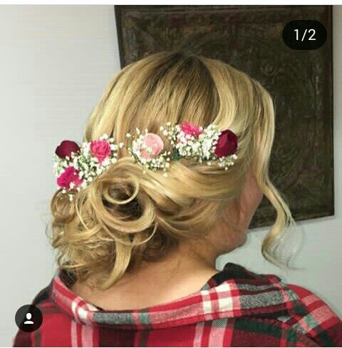 Voglio vedere le vostre vere acconciature con i fiori freschi! 6