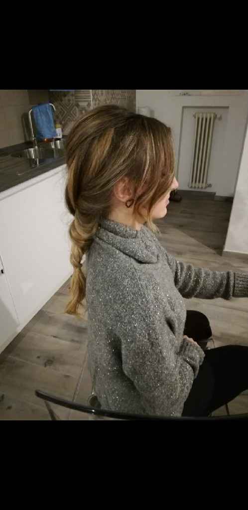 Chi ha scelto o sceglierà la treccia come acconciatura per il matrimonio? - 1