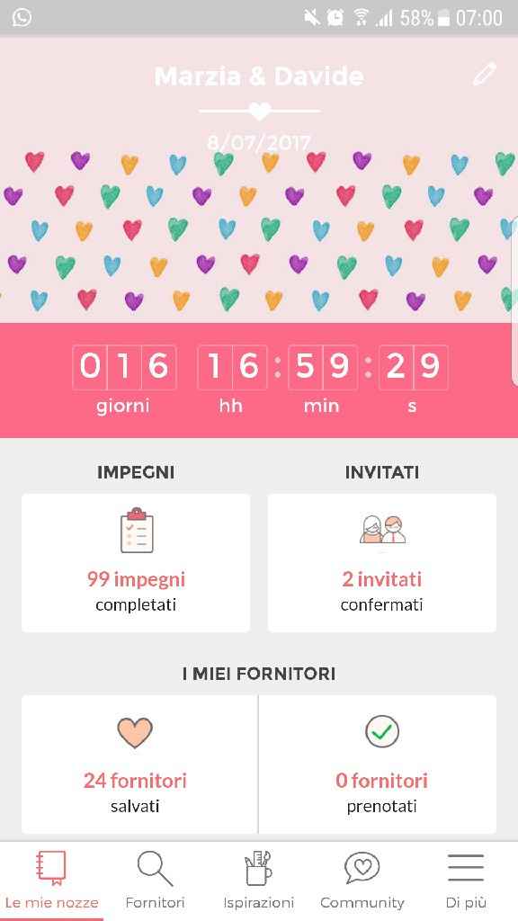 Condividete la data delle vostre nozze - 1