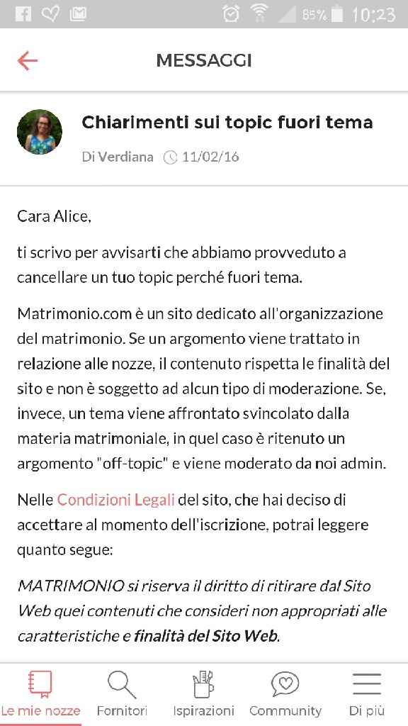 Mi cancellate anche questo???? - 1