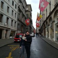 10 novembre 2018, io vivevo in Svizzera e lui venne per il nostro first date :)