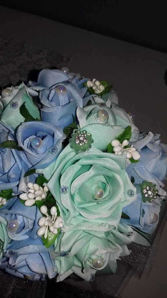 Bouquet finto da lancio fai da te - 2