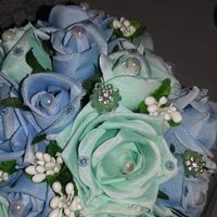 Bouquet finto da lancio fai da te - 2