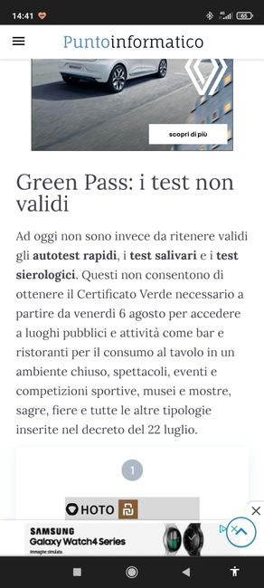 Green pass - 1