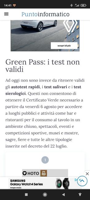 Green pass 1