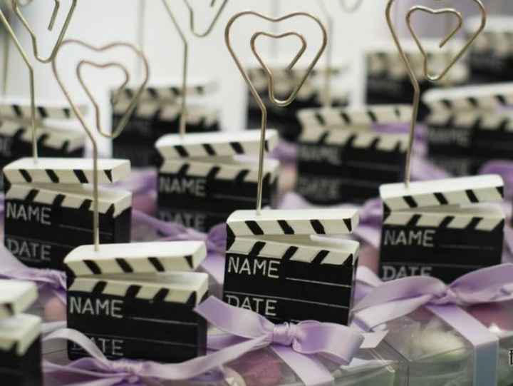 Bomboniera tema cinema - 2