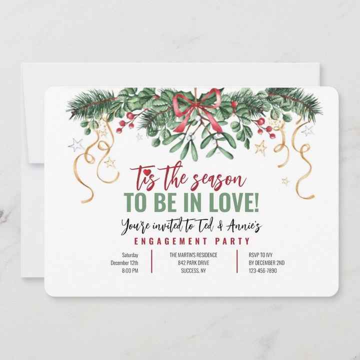 Idee partecipazione matrimonio capodanno - 2