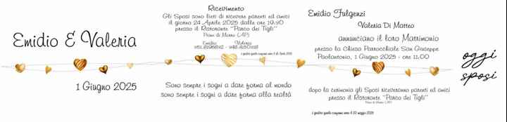 Partecipazioni taubleau tema cuoricini - 3