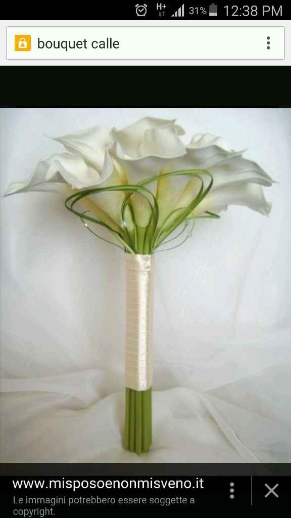 Bouquet total white - scegli il tuo - 1