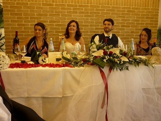 Sposi al tavolo