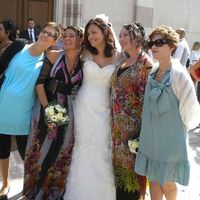 Le amiche e testimoni della sposa