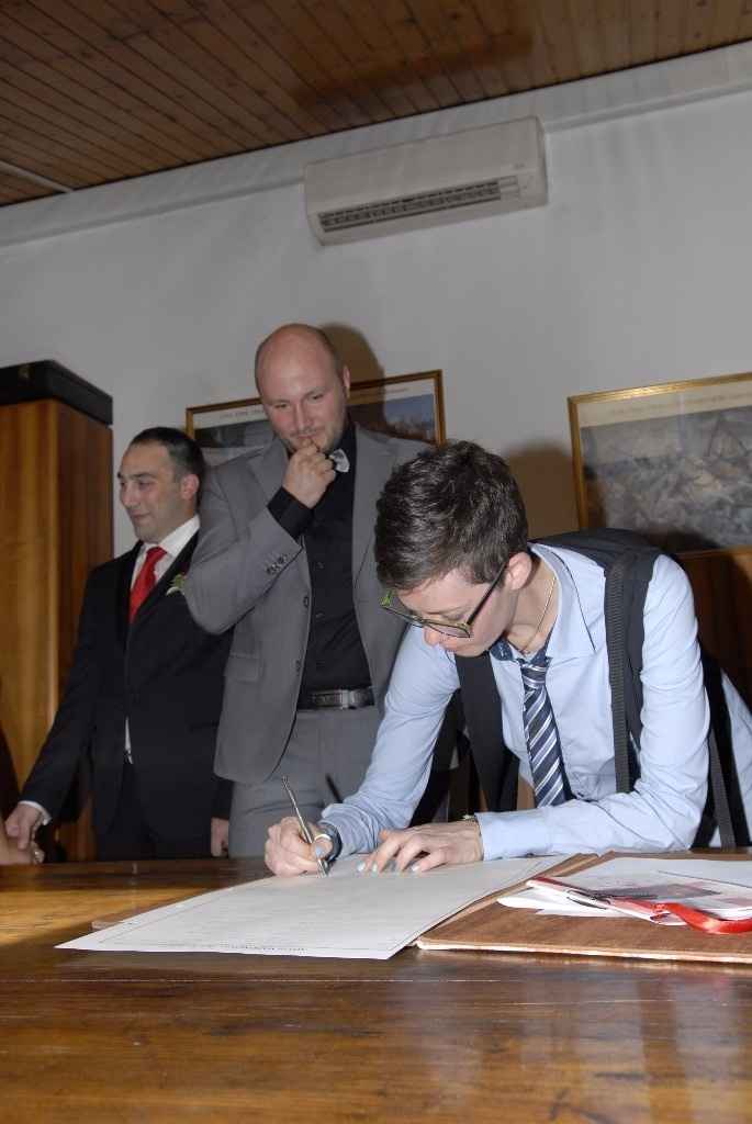 firma sul registro