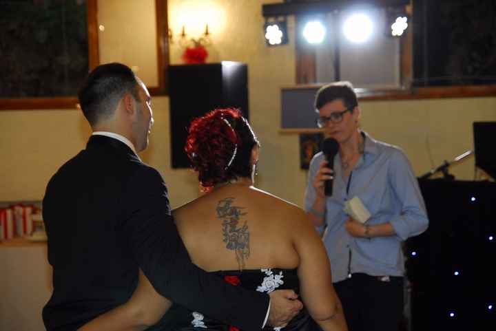 momento dedica testimone..visto che la dedica fatta da me, con il video se l'è perso