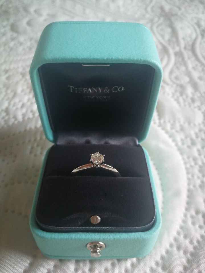 Anello fidanzamento Tiffany - 1
