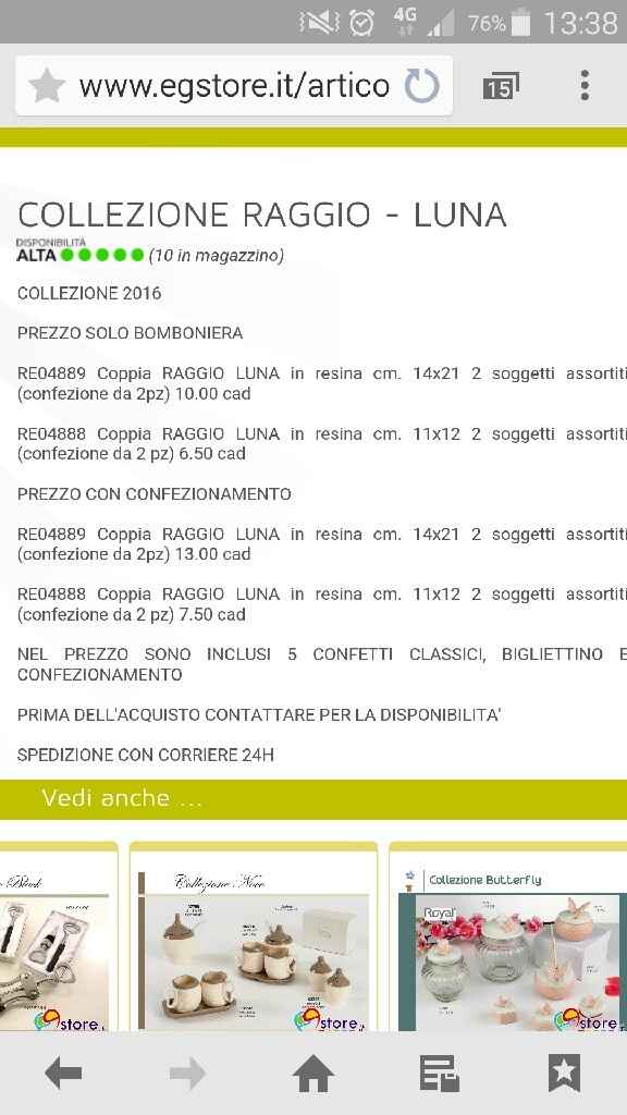 Consiglio bomboniere - 1