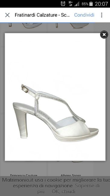 La mia idea di scarpa sposa - 1