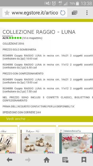 Consiglio bomboniere - 1